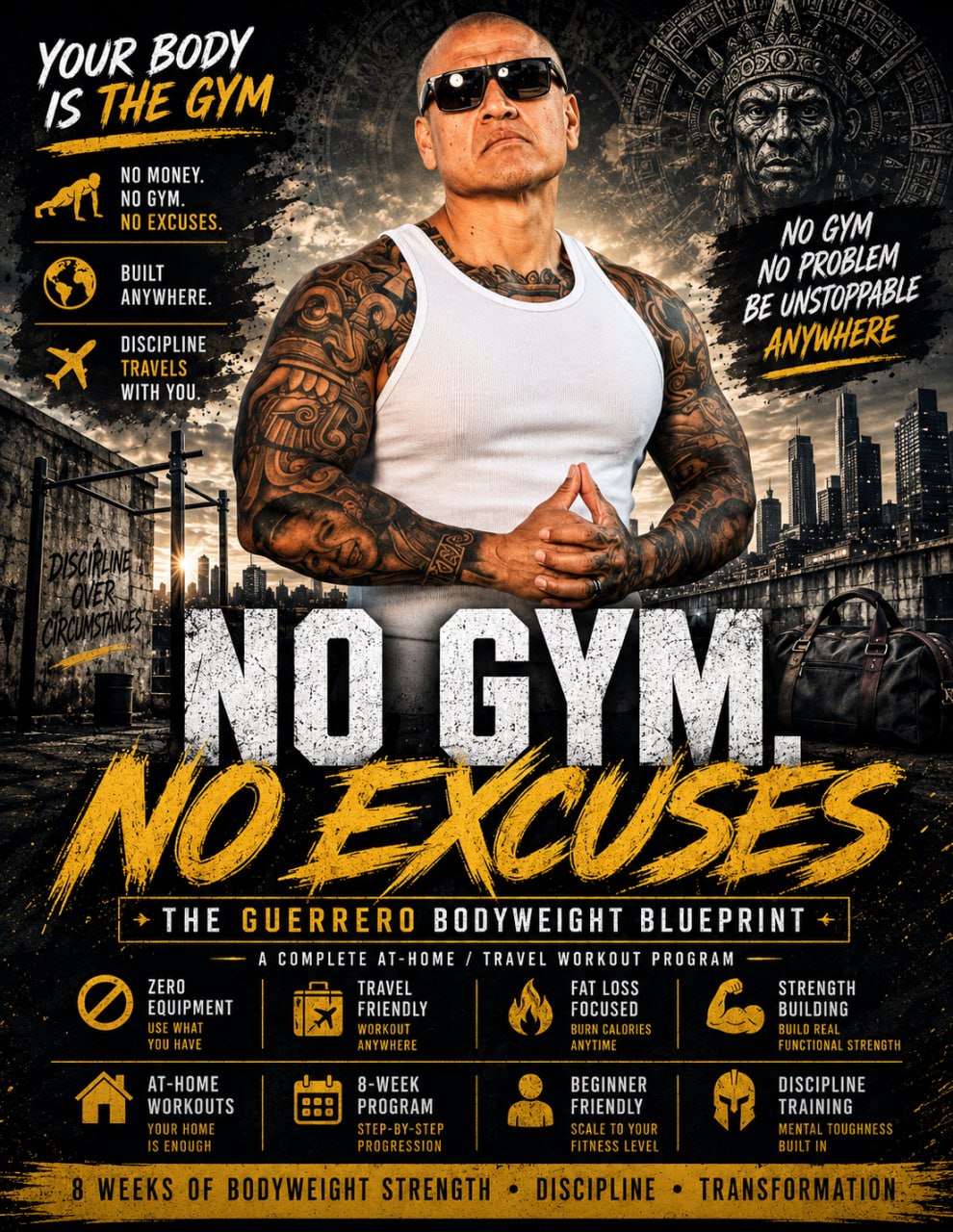 No Gym. No Excuses. guide cover