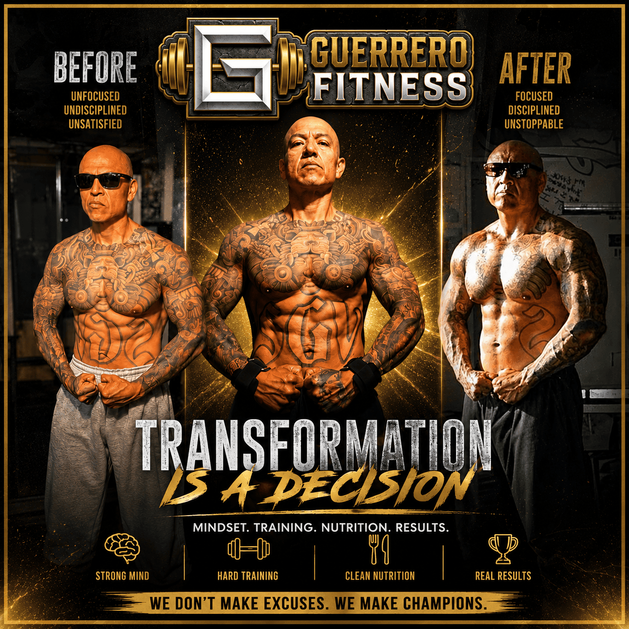 Guerrero Fitness client transformation 5