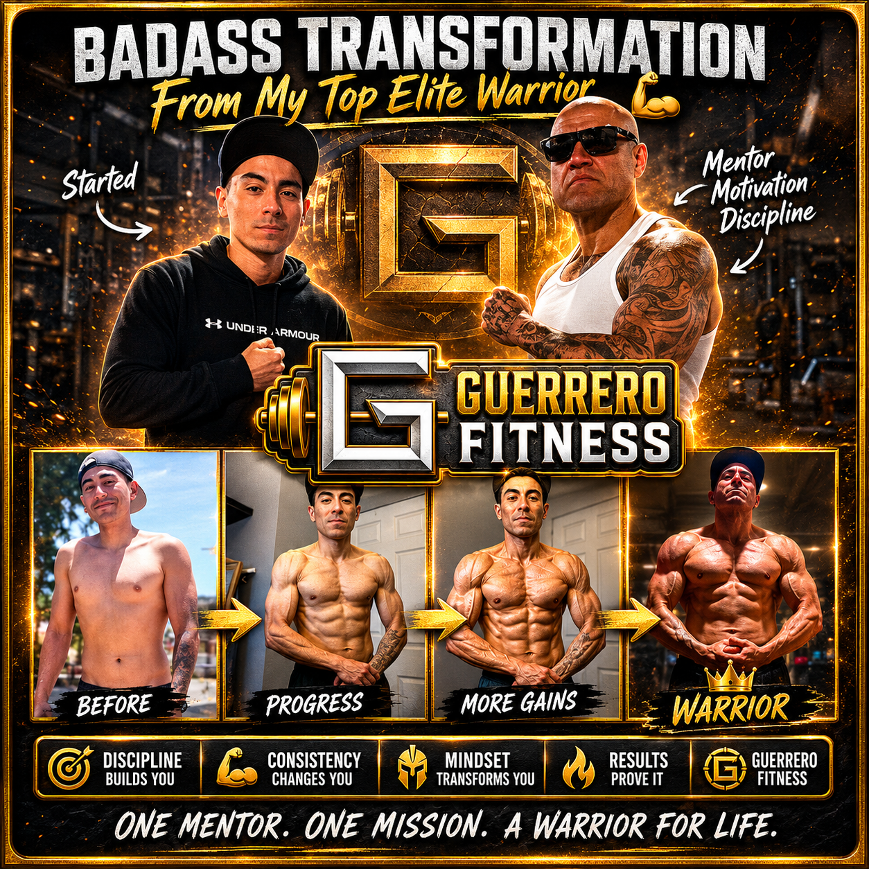 Guerrero Fitness client transformation 7